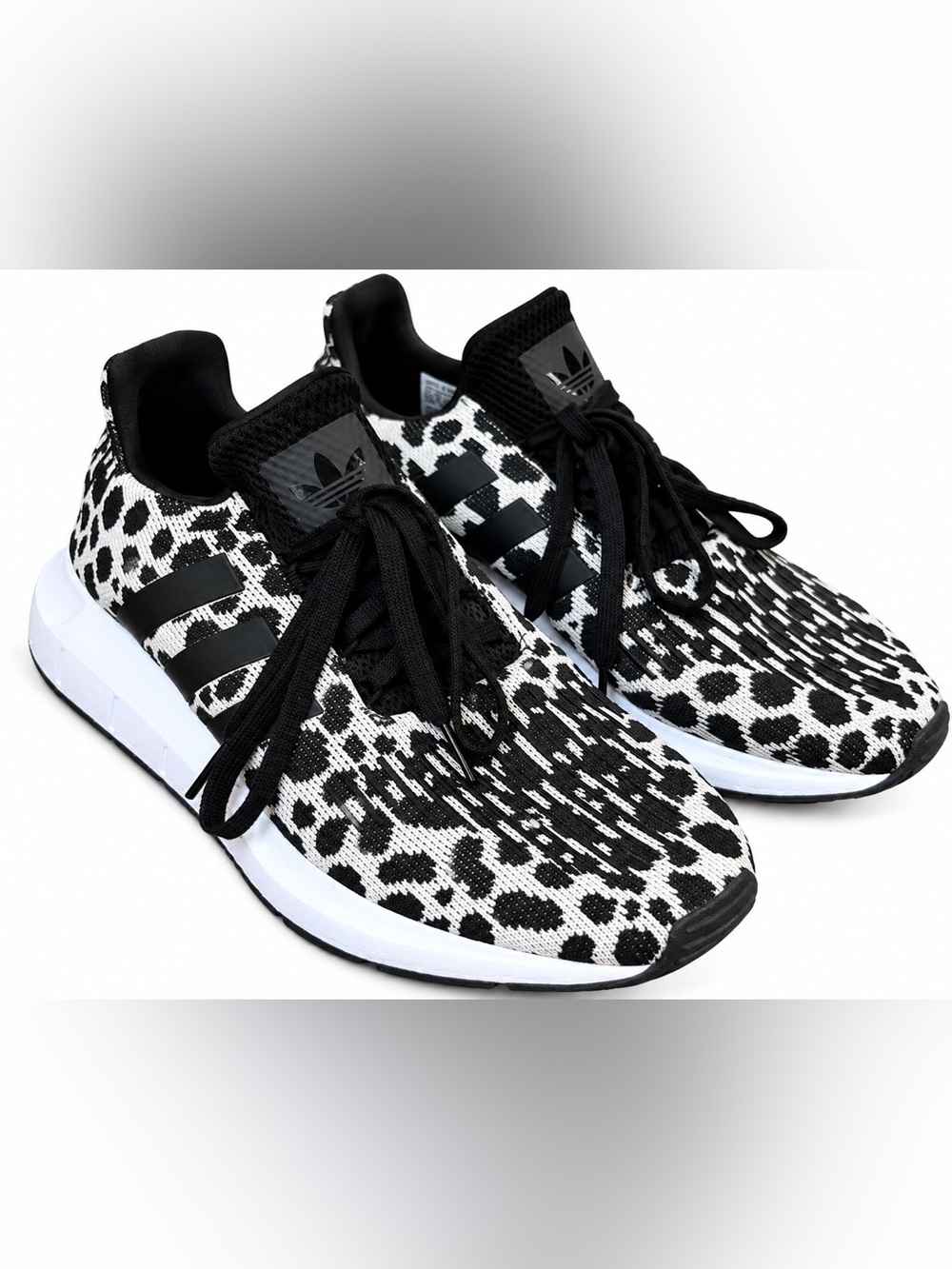adidas Swift Run Leopard Print Sneakers Size 9.5